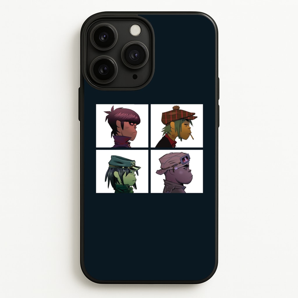 Members - Gorillaz Phone Case for iPhone 11 Pro Max