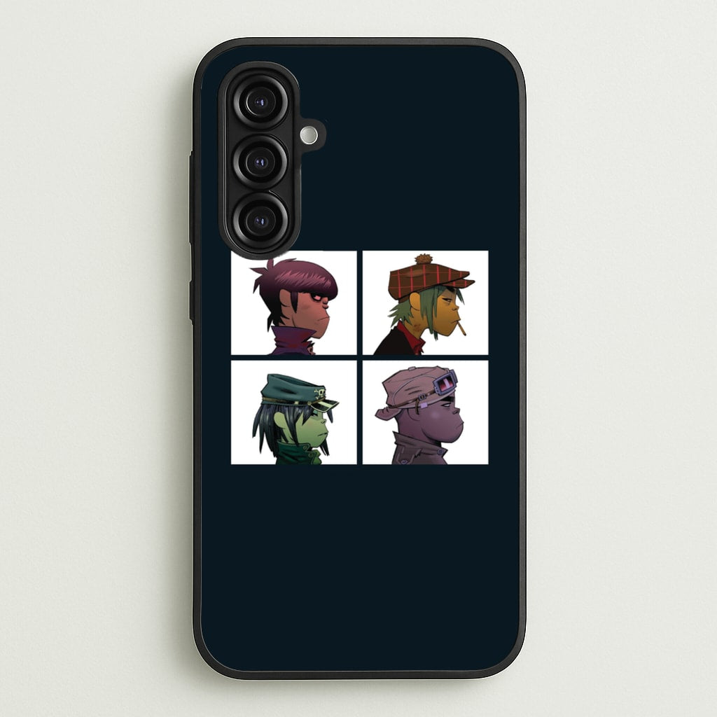 Members - Gorillaz Phone Case for Galaxy A16