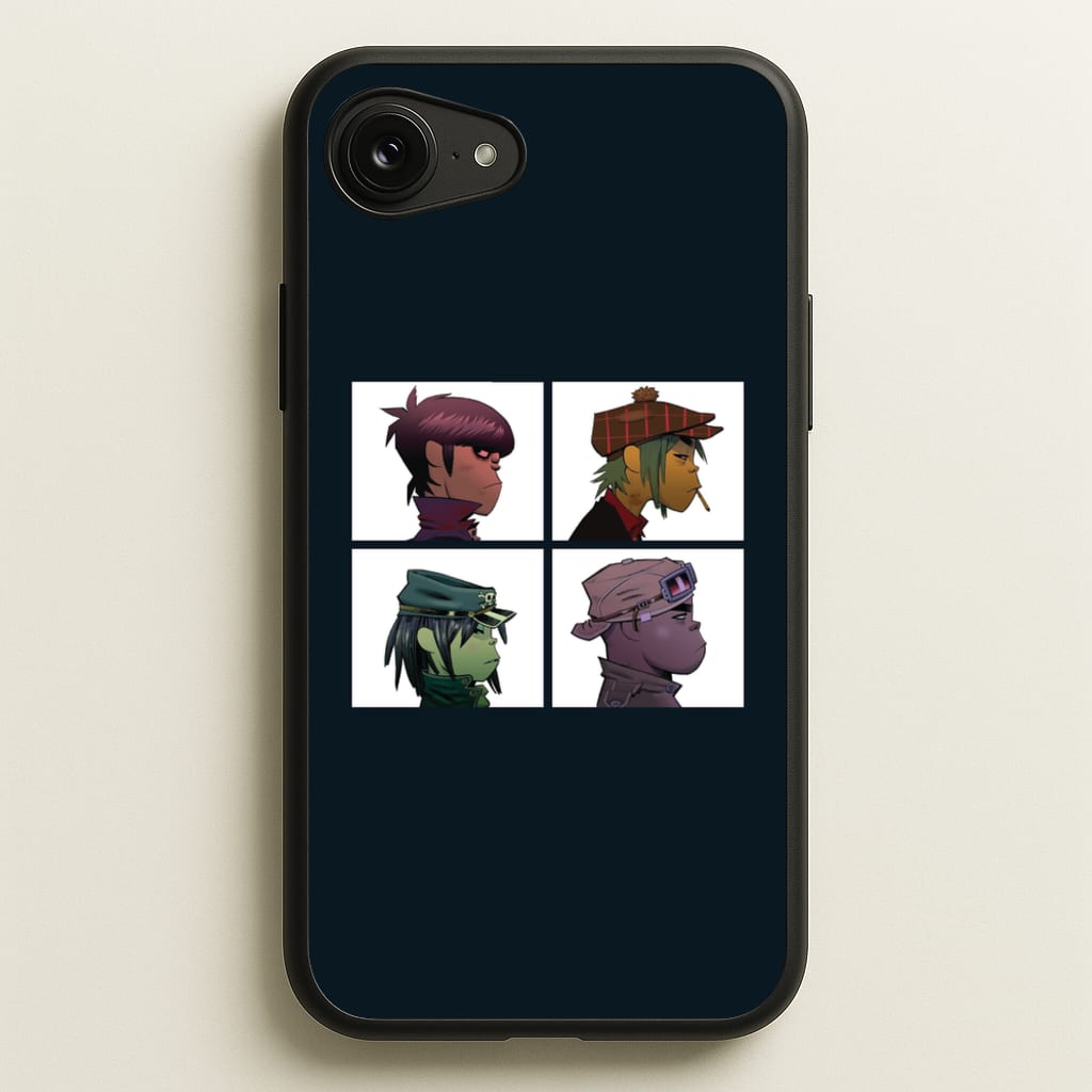Members - Gorillaz Phone Case for iPhone 16e