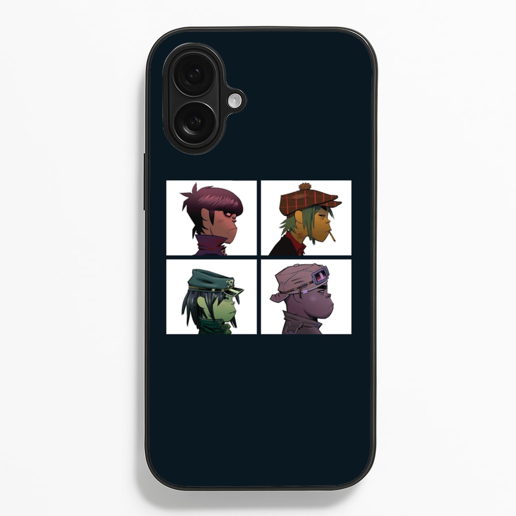 Members - Gorillaz Phone Case for iPhone 16 Plus