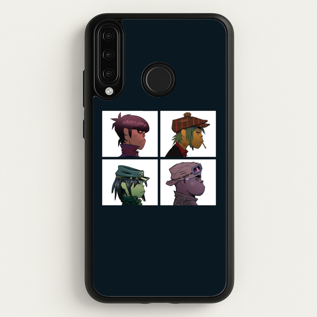 Members - Gorillaz Phone Case for Huawei P30 Lite