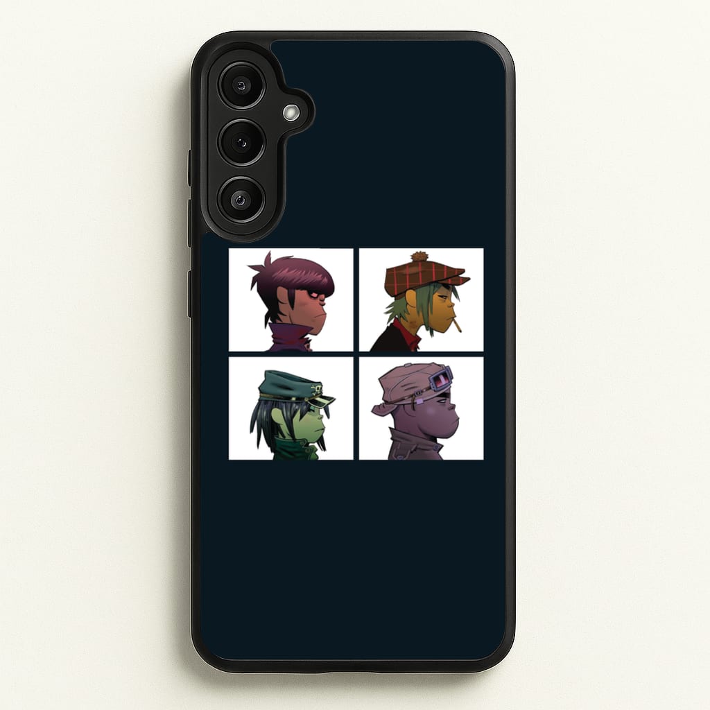 Members - Gorillaz Phone Case for Galaxy A36