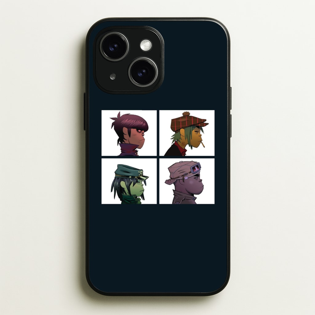Members - Gorillaz Phone Case for iPhone 15 Plus