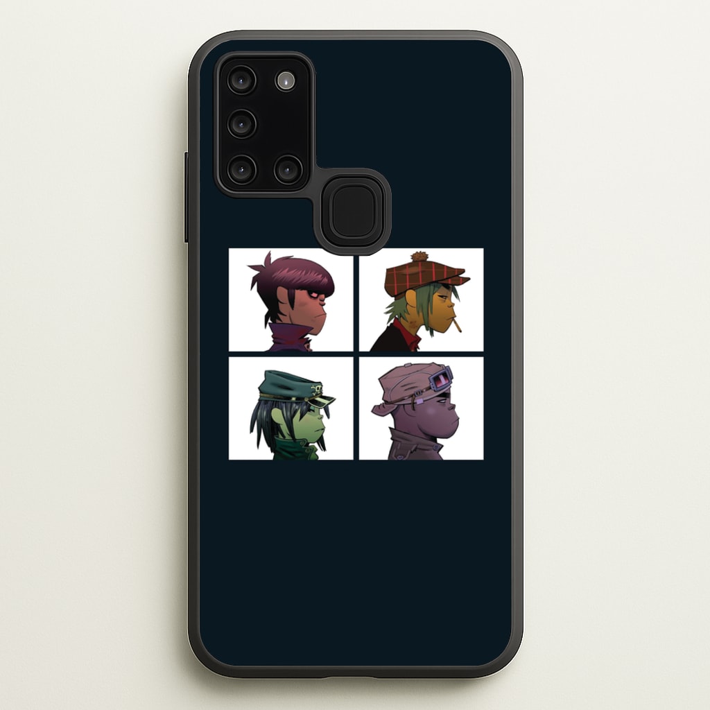 Members - Gorillaz Phone Case for Galaxy A21s