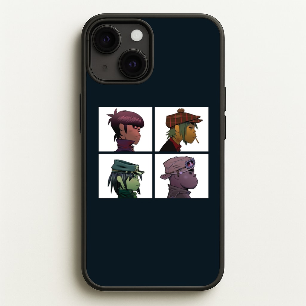 Members - Gorillaz Phone Case for iPhone 13 Mini