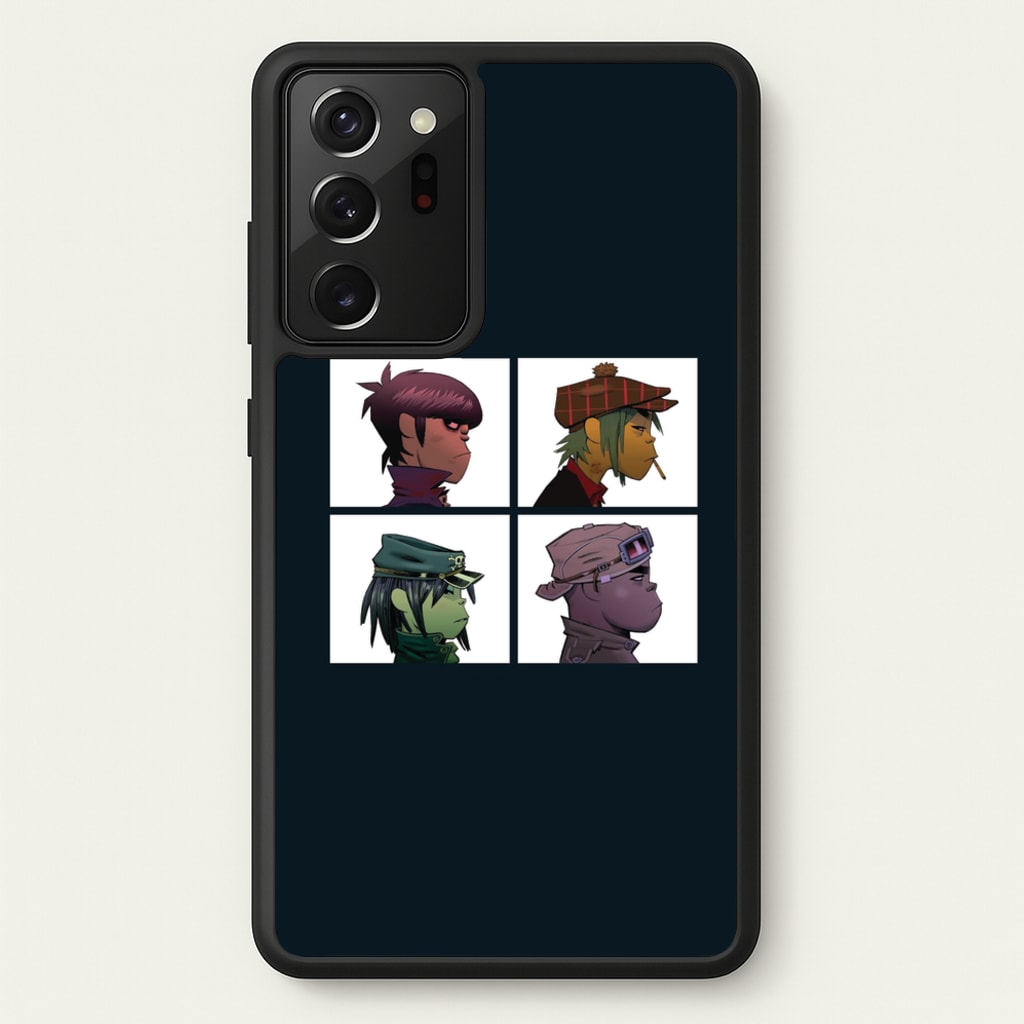 Members - Gorillaz Phone Case for Galaxy Note 20 Ultra