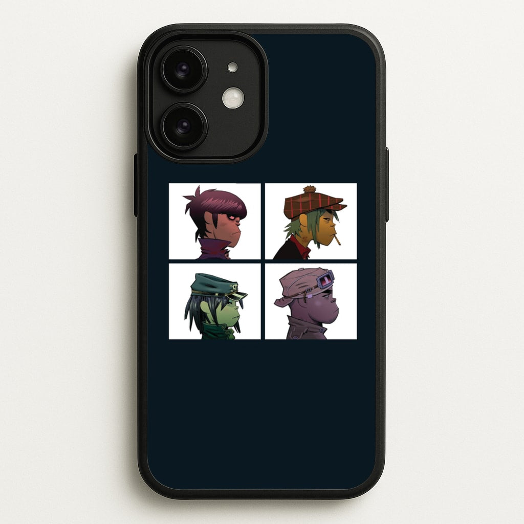 Members - Gorillaz Phone Case for iPhone 11