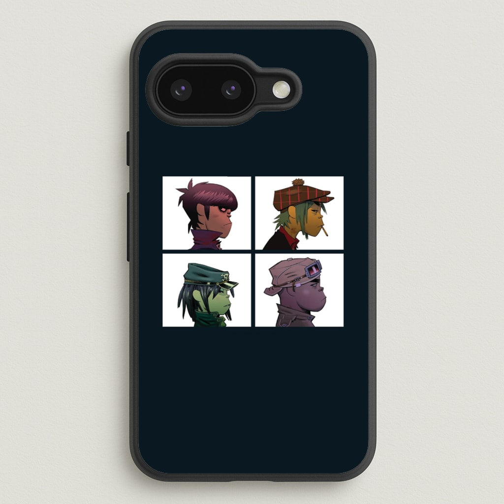 Members - Gorillaz Phone Case for Google Pixel 9a