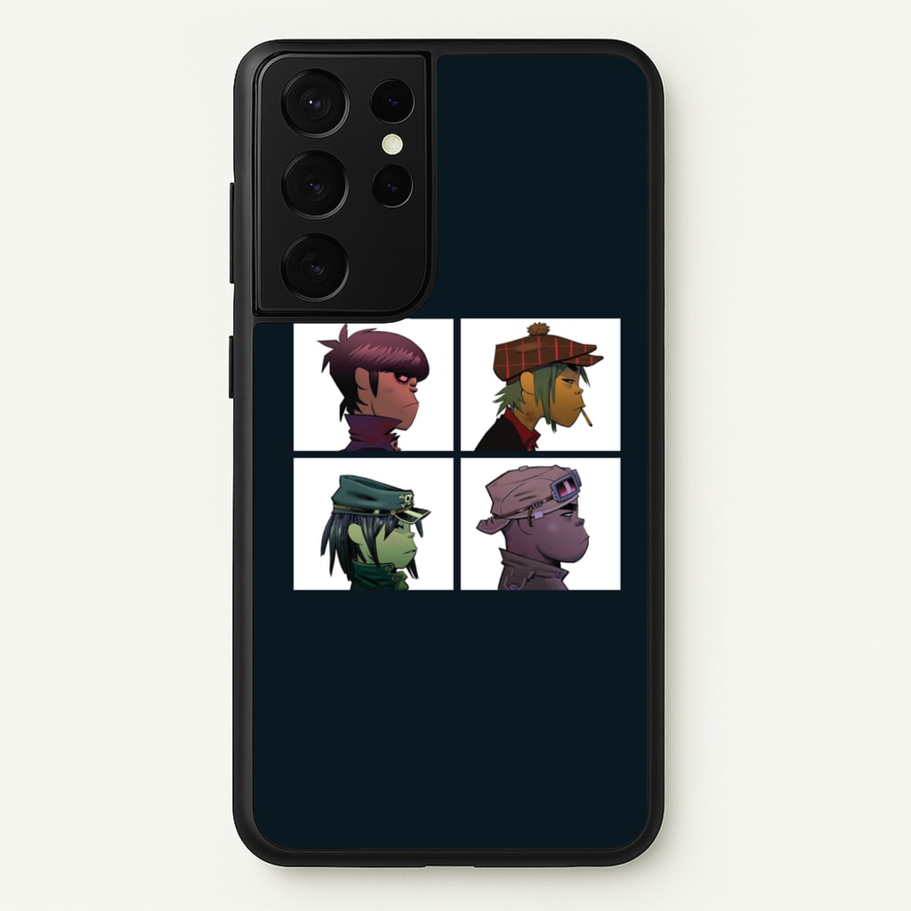 Members - Gorillaz Phone Case for Galaxy S21 Ultra