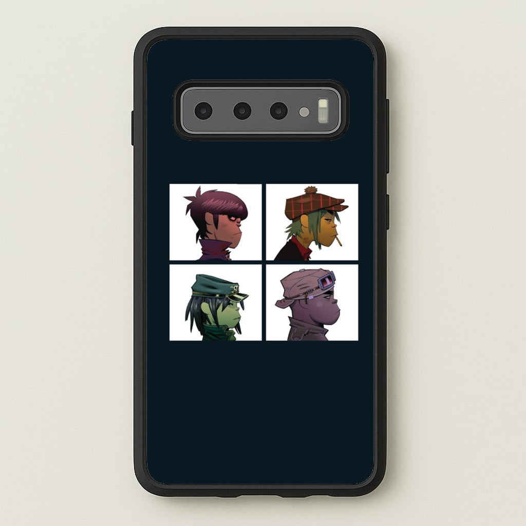 Members - Gorillaz Phone Case for Galaxy S10 Plus