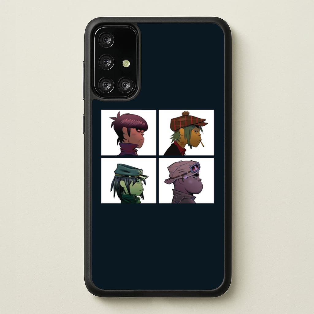 Members - Gorillaz Phone Case for Galaxy A71