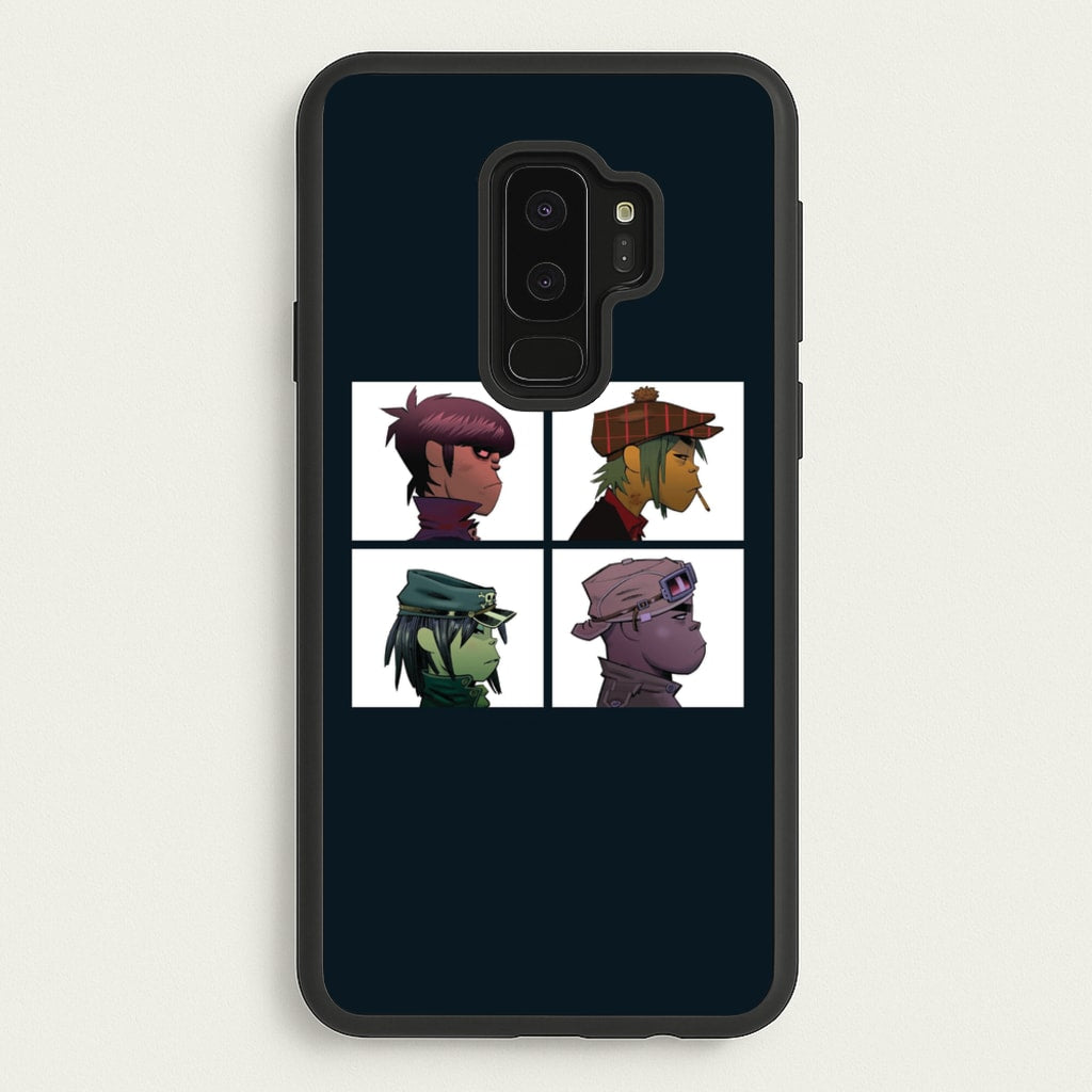Members - Gorillaz Phone Case for Galaxy S9 Plus