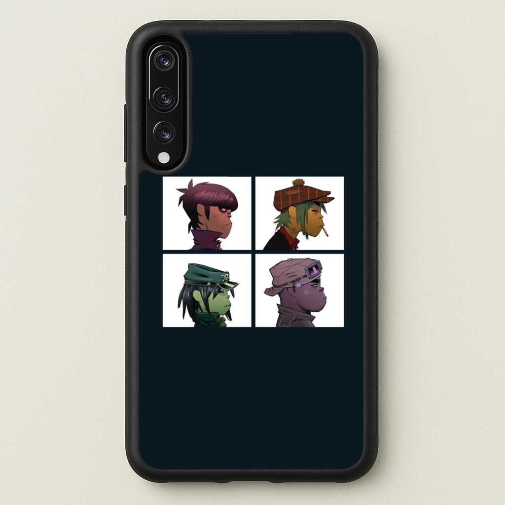 Members - Gorillaz Phone Case for Huawei P20 Pro