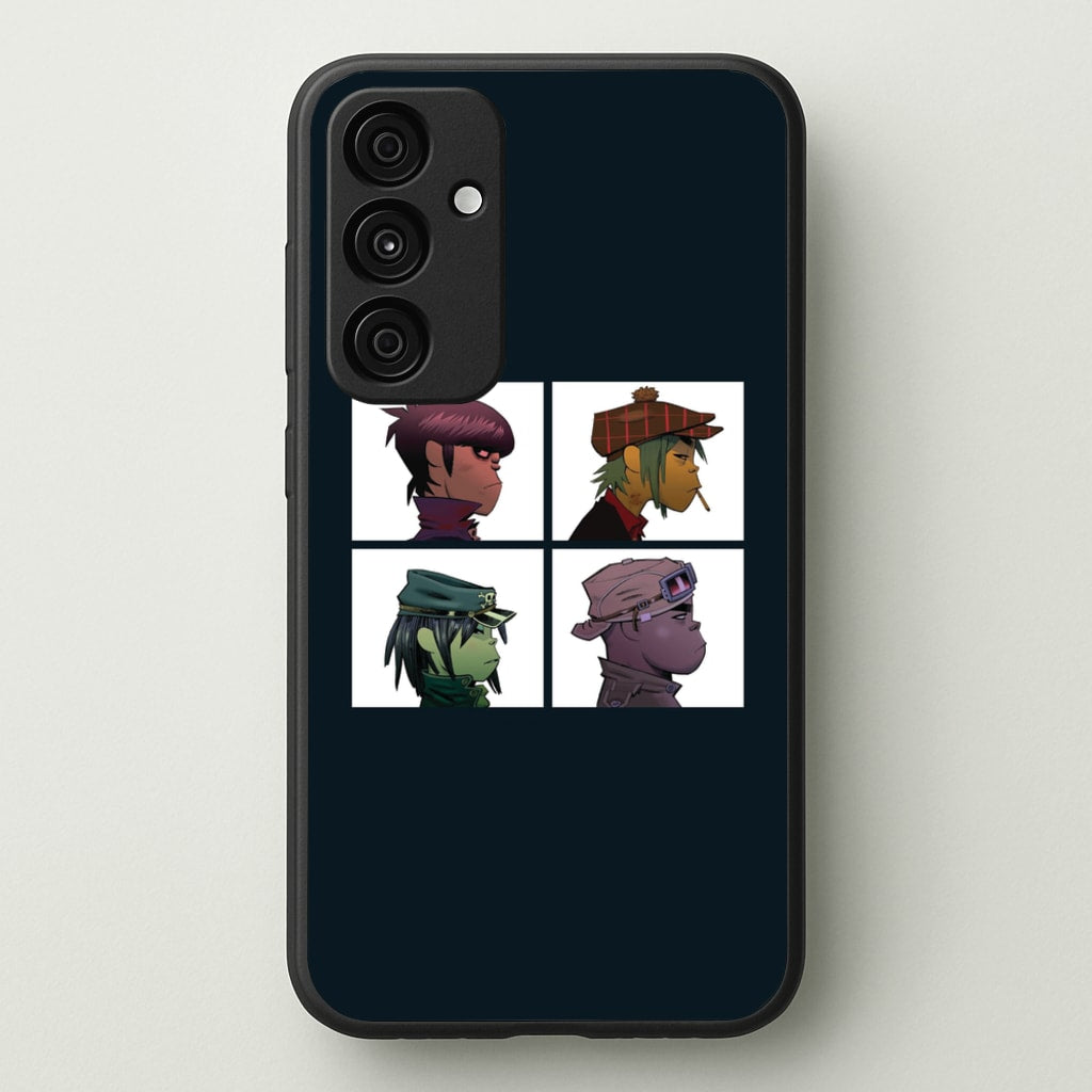Members - Gorillaz Phone Case for Galaxy A55