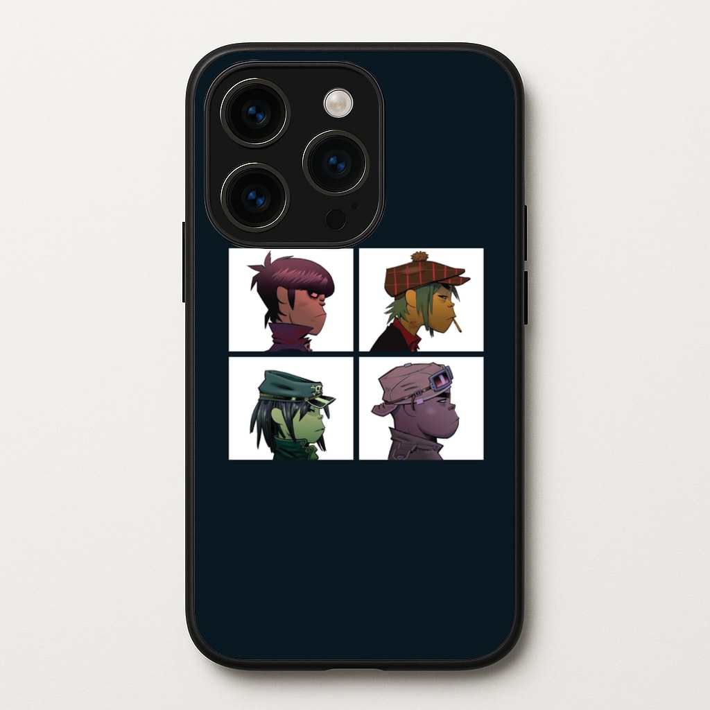 Members - Gorillaz Phone Case for iPhone 15 Pro