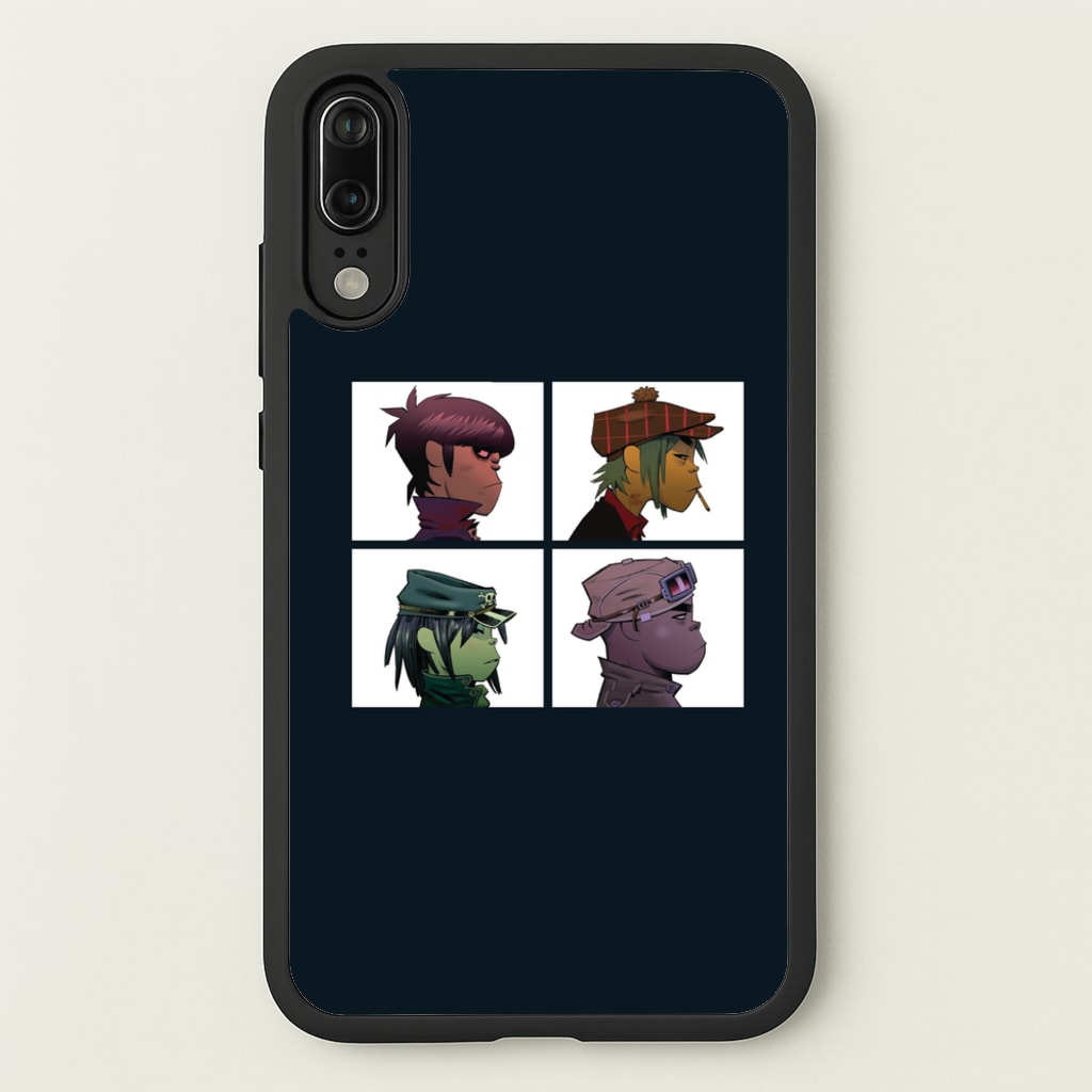 Members - Gorillaz Phone Case for Huawei P20