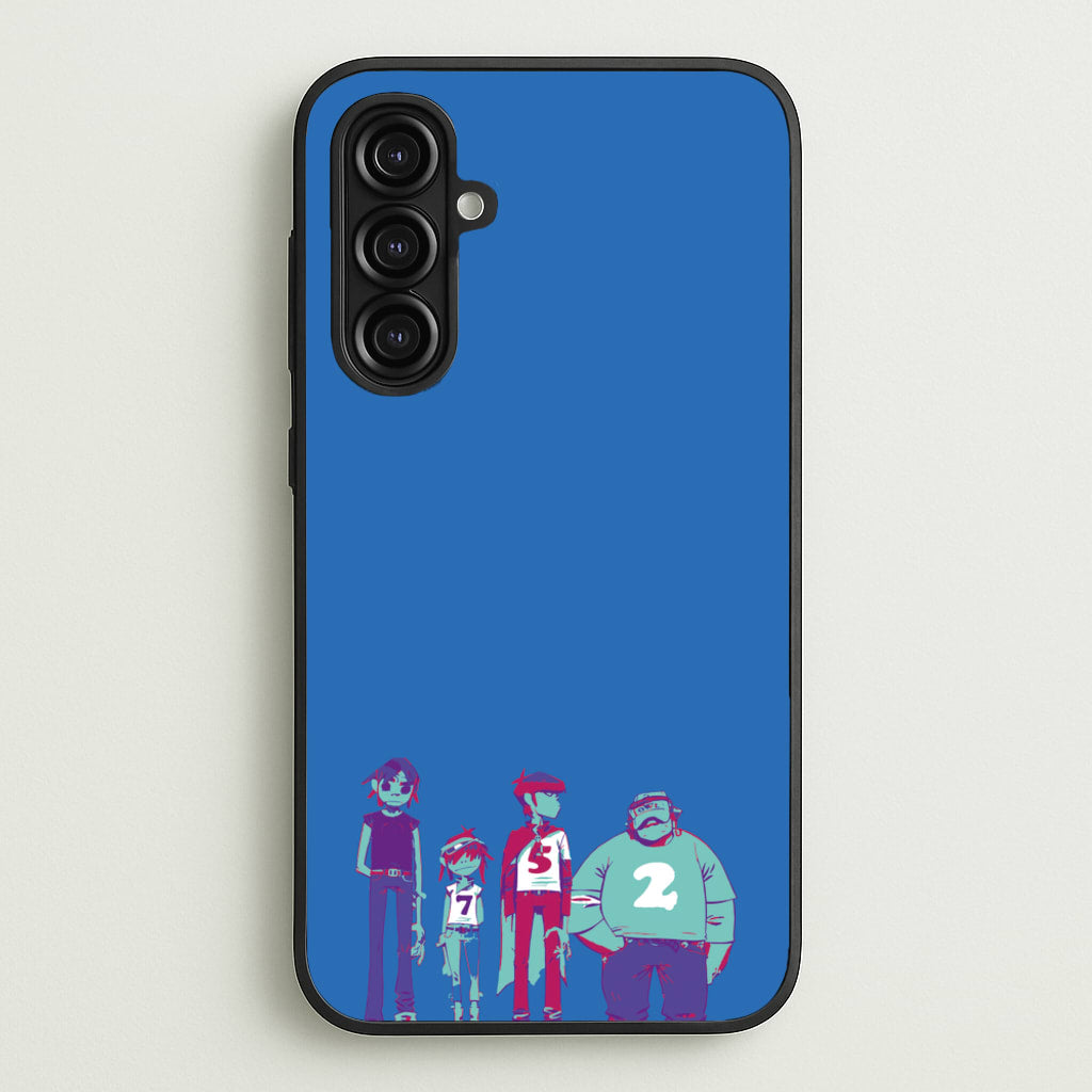 2,5,7 - Gorillaz Phone Case for Galaxy A16