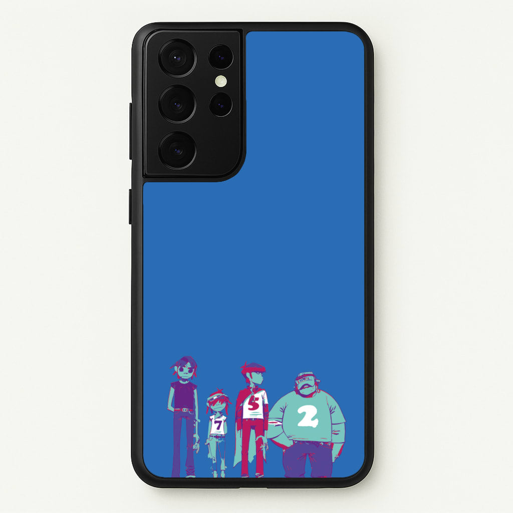 2,5,7 - Gorillaz Phone Case for Galaxy S21 Ultra