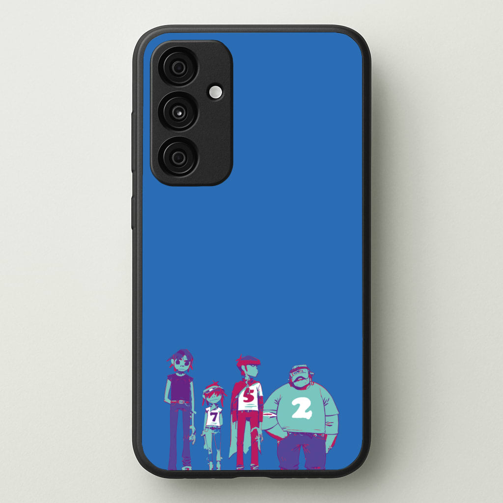 2,5,7 - Gorillaz Phone Case for Galaxy A55