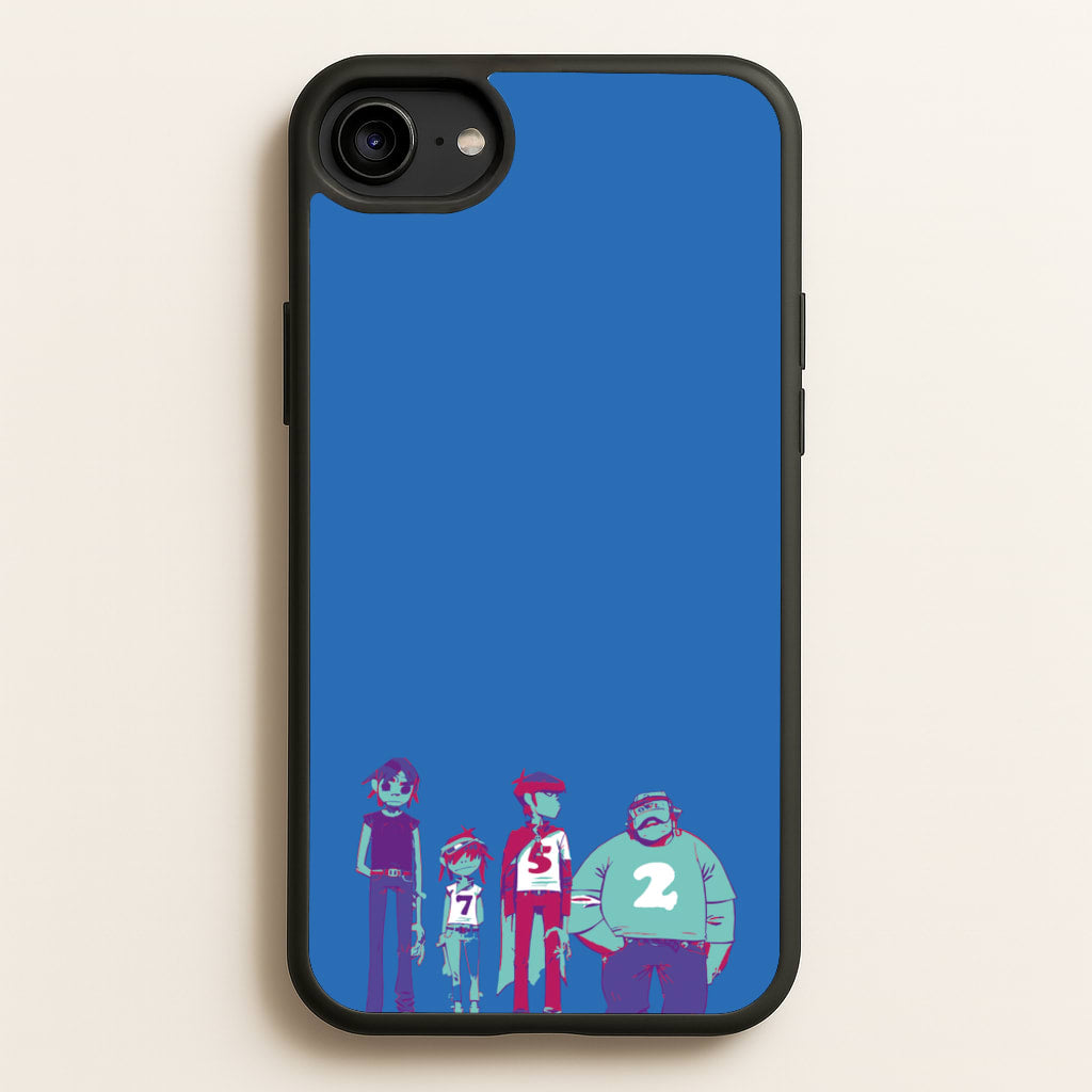 2,5,7 - Gorillaz Phone Case for iPhone 6 / 7 / 8 / SE