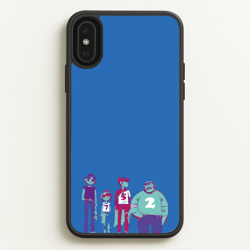 2,5,7 - Gorillaz Phone Case for iPhone XS Max