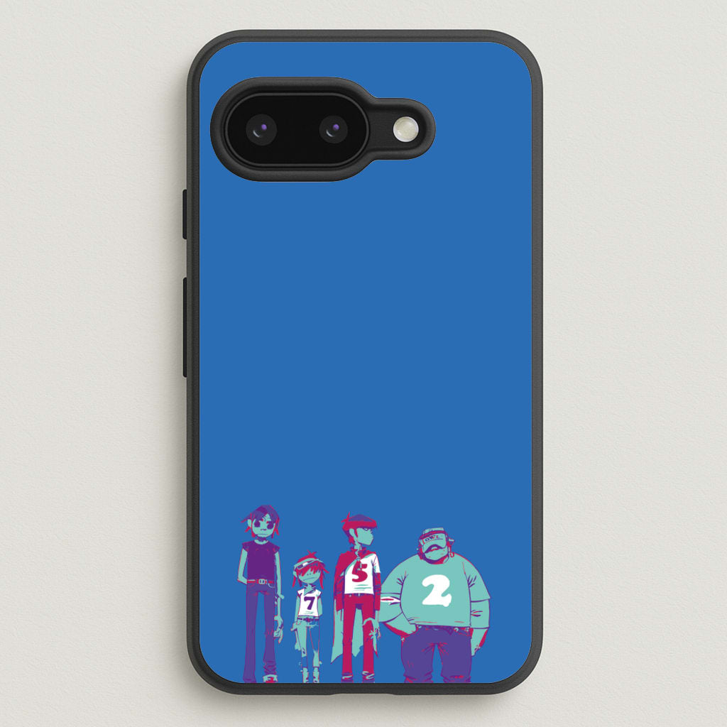 2,5,7 - Gorillaz Phone Case for Google Pixel 9a