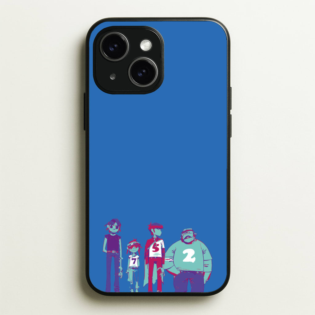 2,5,7 - Gorillaz Phone Case for iPhone 15