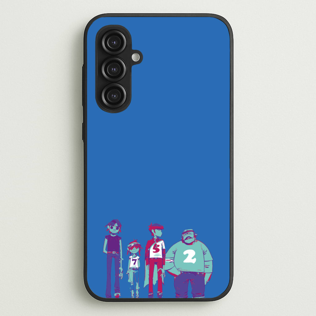 2,5,7 - Gorillaz Phone Case for Galaxy S23FE