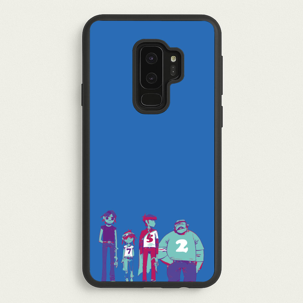 2,5,7 - Gorillaz Phone Case for Galaxy S9 Plus