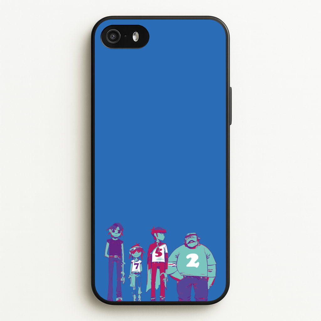2,5,7 - Gorillaz Phone Case for iPhone 5 / 5s / SE 2016