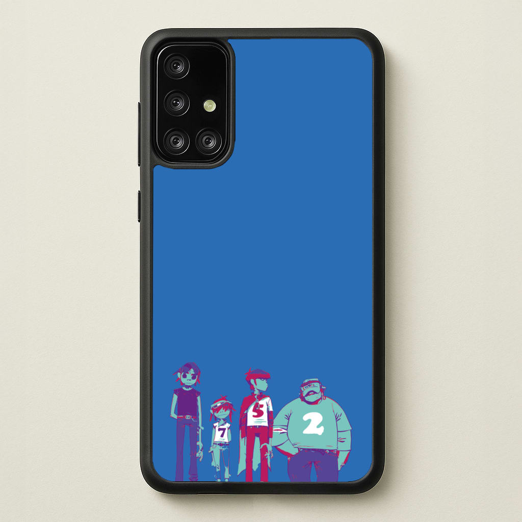 2,5,7 - Gorillaz Phone Case for Galaxy A71