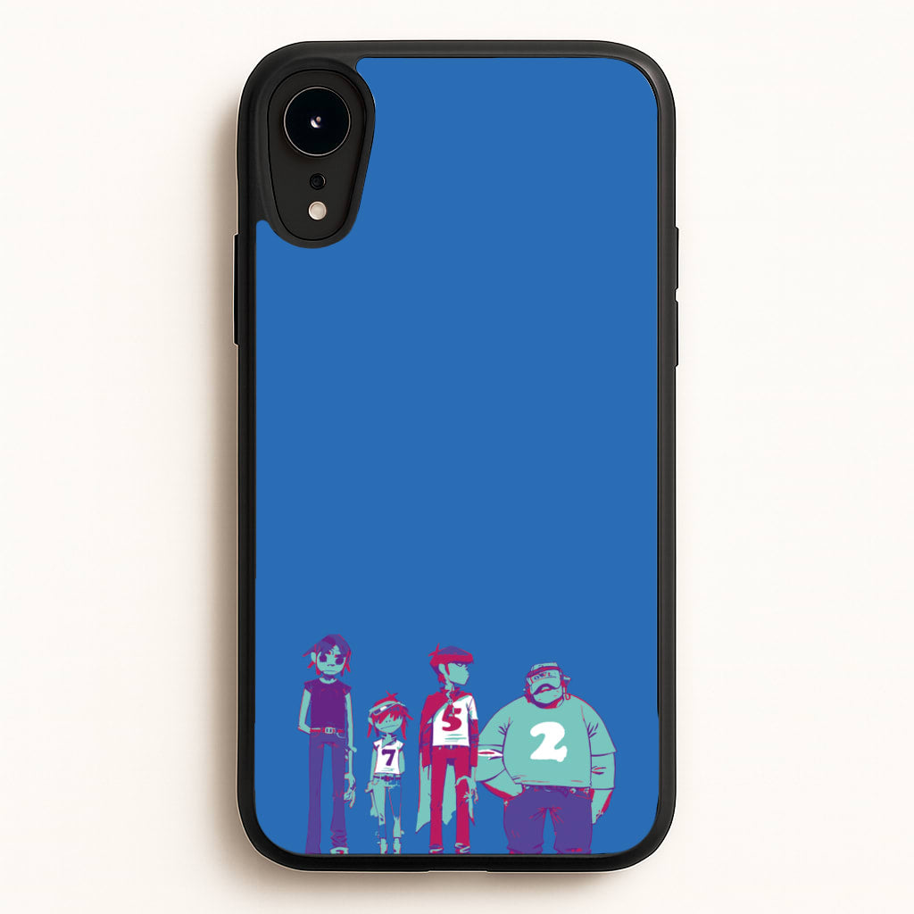 2,5,7 - Gorillaz Phone Case for iPhone XR