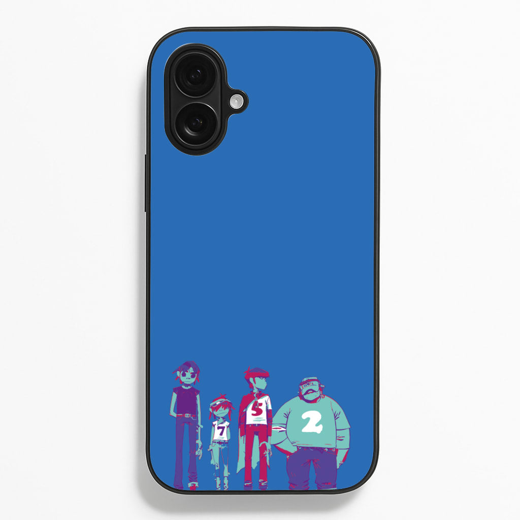 2,5,7 - Gorillaz Phone Case for iPhone 16 Plus