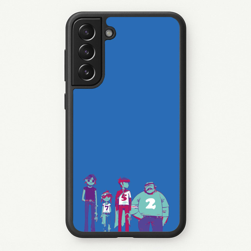 2,5,7 - Gorillaz Phone Case for Galaxy S22