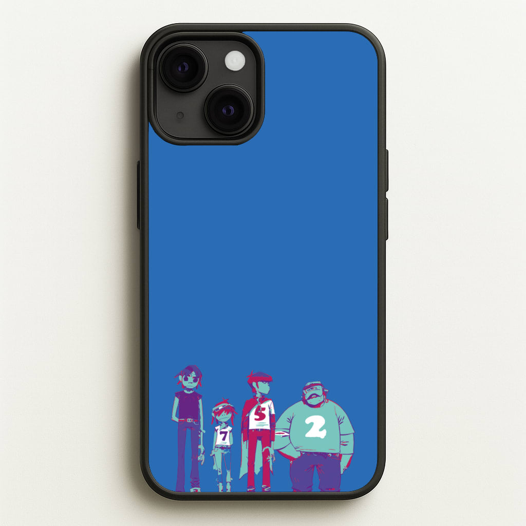 2,5,7 - Gorillaz Phone Case for iPhone 13 Mini
