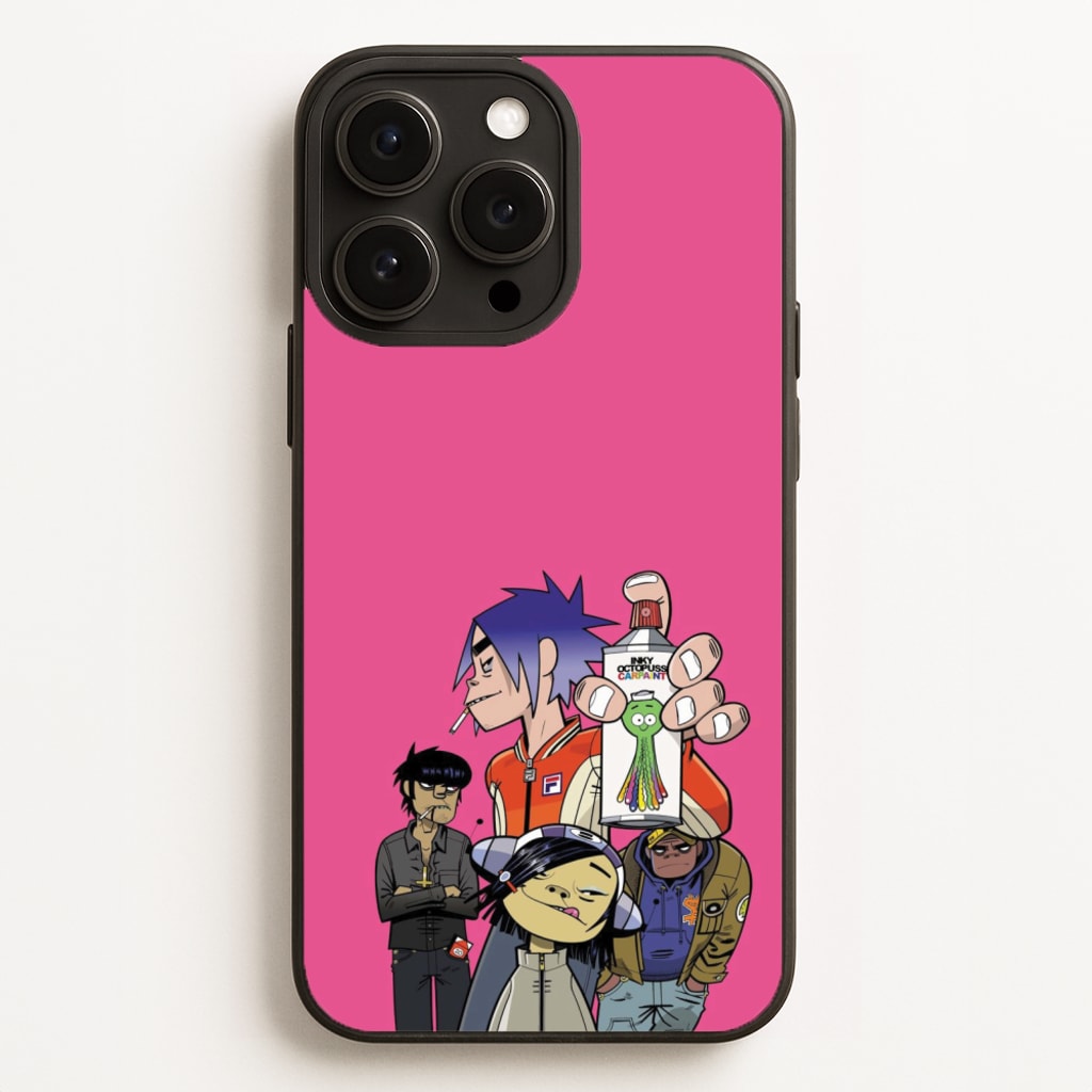 Spray - Gorillaz Phone Case for iPhone 16 Pro Max