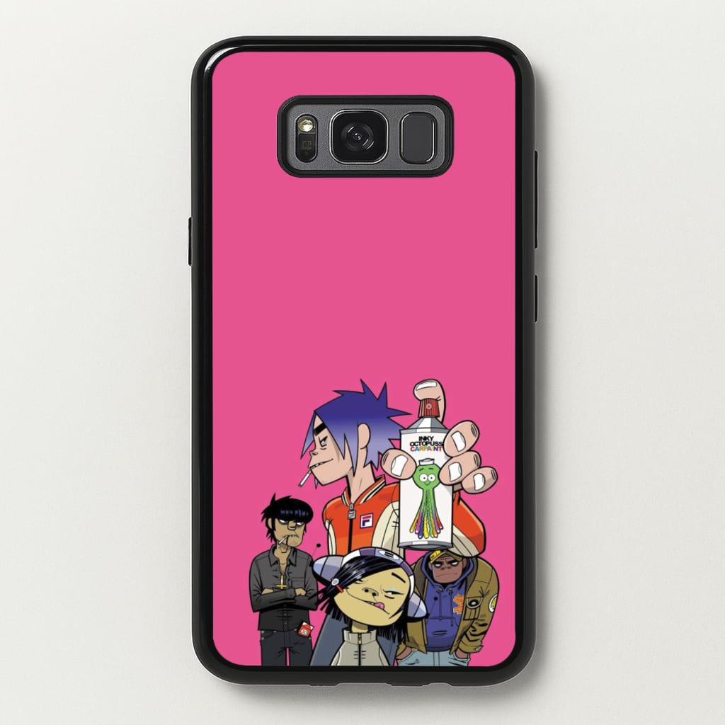 Spray - Gorillaz Phone Case for Galaxy S8 Plus