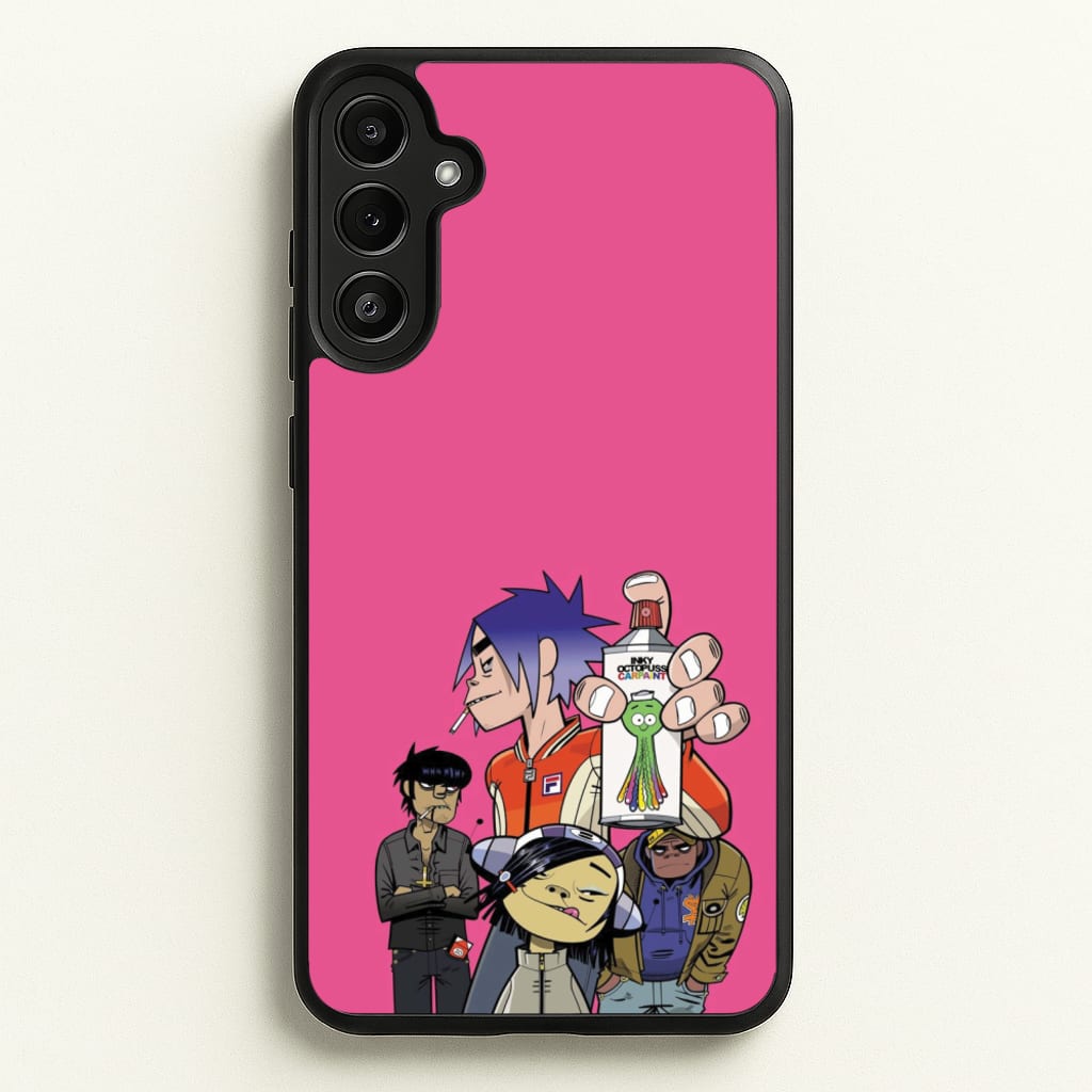 Spray - Gorillaz Phone Case for Galaxy A36