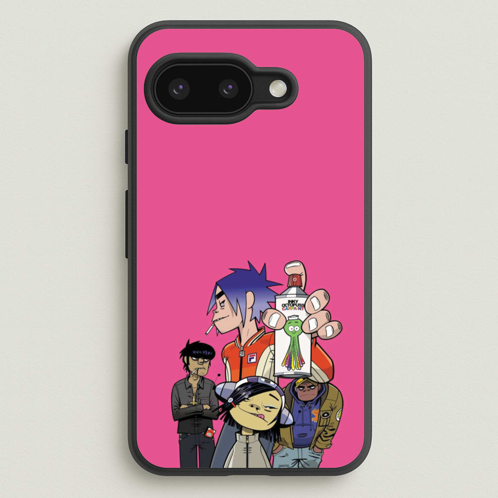 Spray - Gorillaz Phone Case for Google Pixel 9a