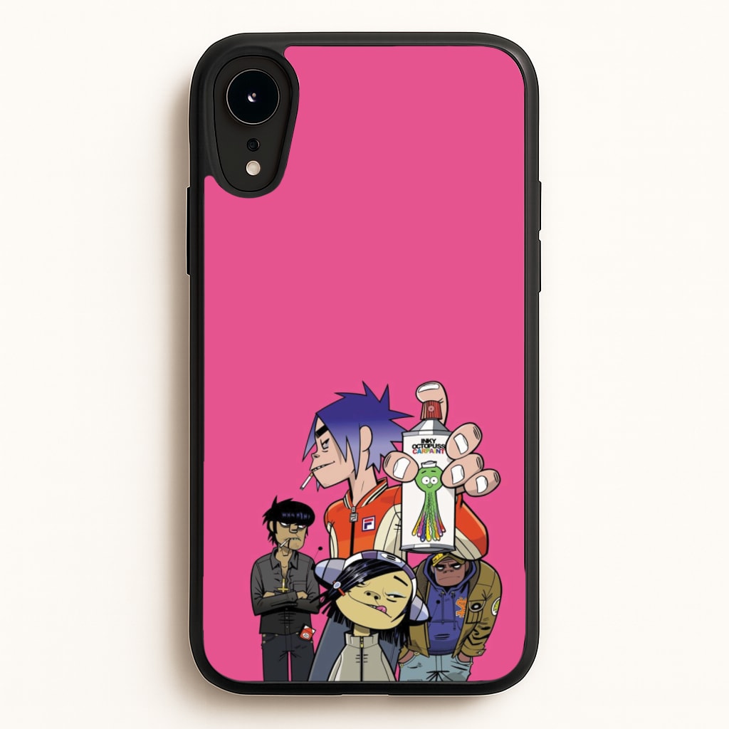 Spray - Gorillaz Phone Case for iPhone XR