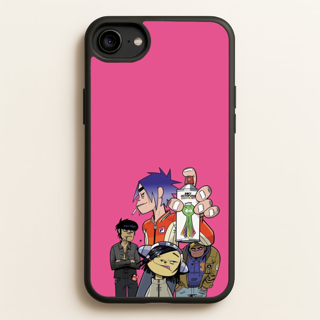 Spray - Gorillaz Phone Case for iPhone 6 / 7 / 8 / SE