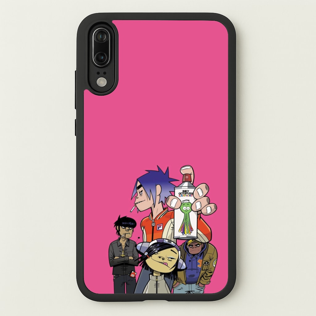 Spray - Gorillaz Phone Case for Huawei P20