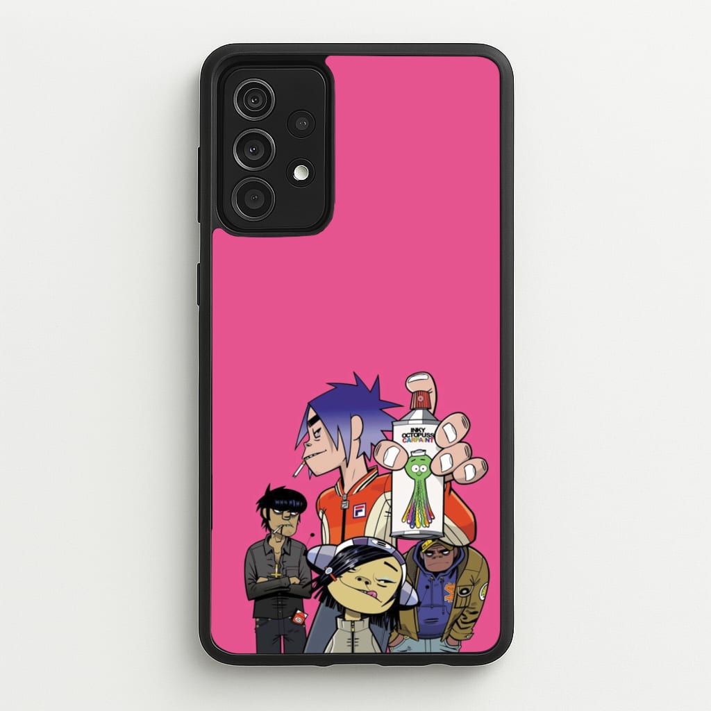 Spray - Gorillaz Phone Case for Galaxy A52 / A52s