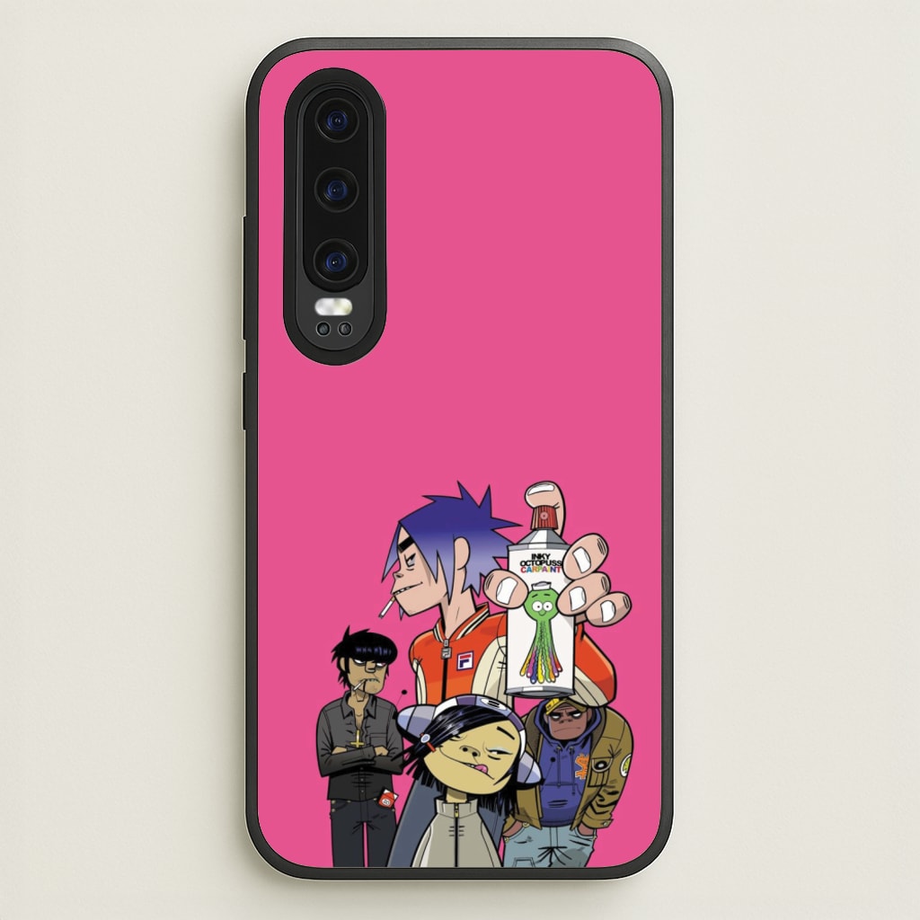 Spray - Gorillaz Phone Case for Huawei P30