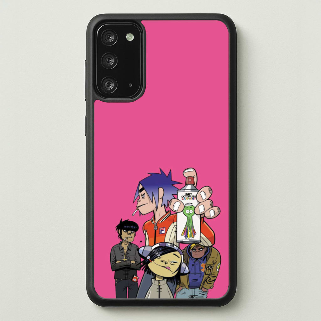Spray - Gorillaz Phone Case for Galaxy Note 20