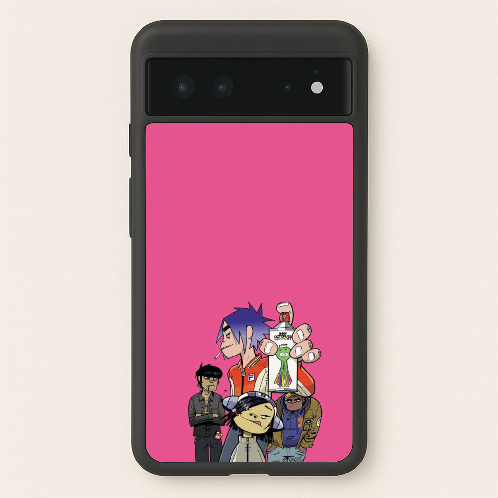 Spray - Gorillaz Phone Case for Google Pixel 6