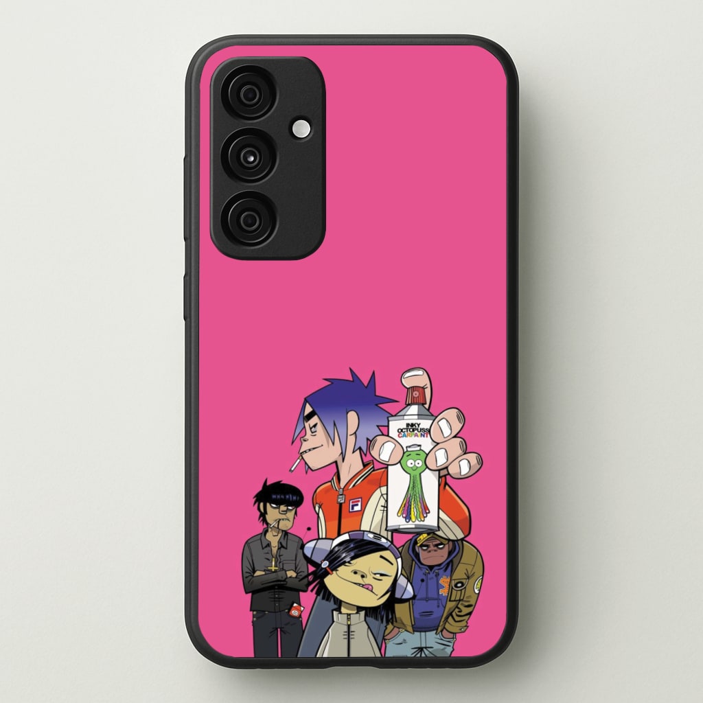 Spray - Gorillaz Phone Case for Galaxy A35