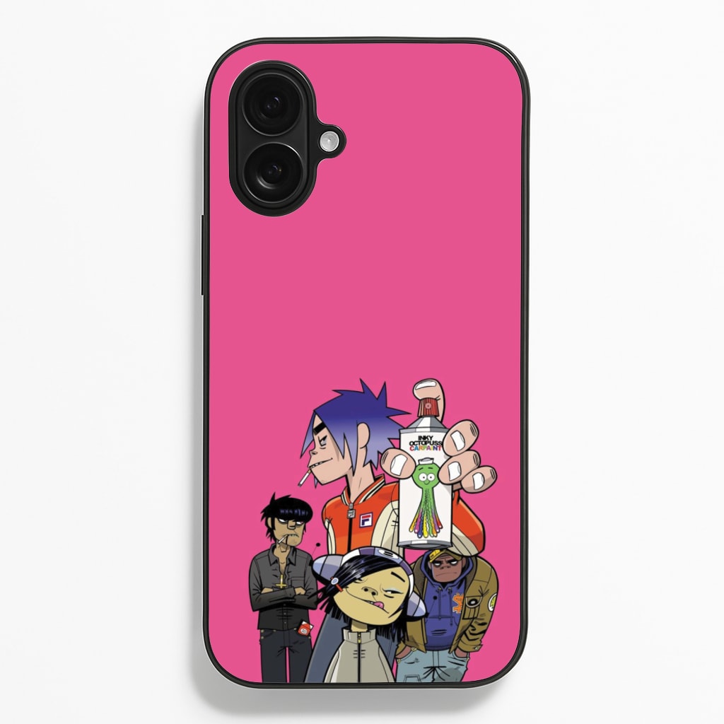 Spray - Gorillaz Phone Case for iPhone 16 Plus
