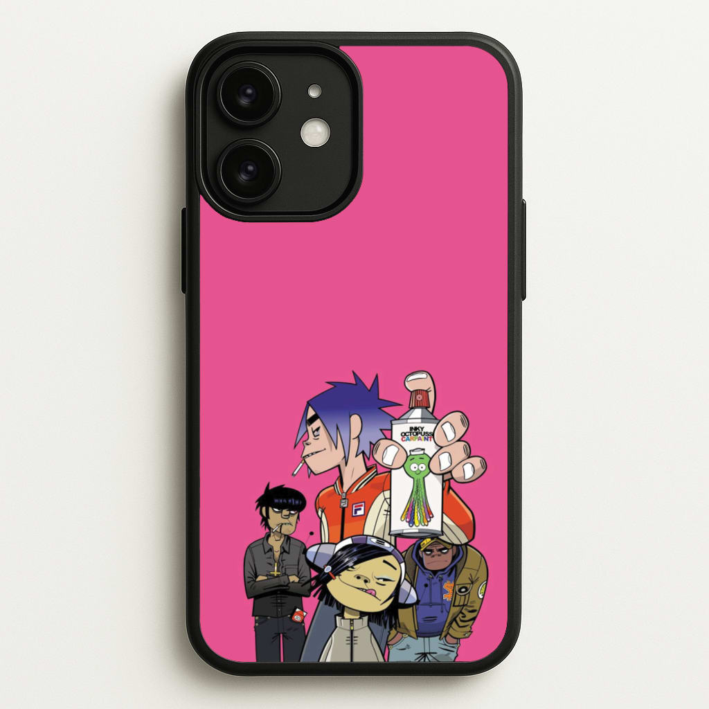 Spray - Gorillaz Phone Case for iPhone 11