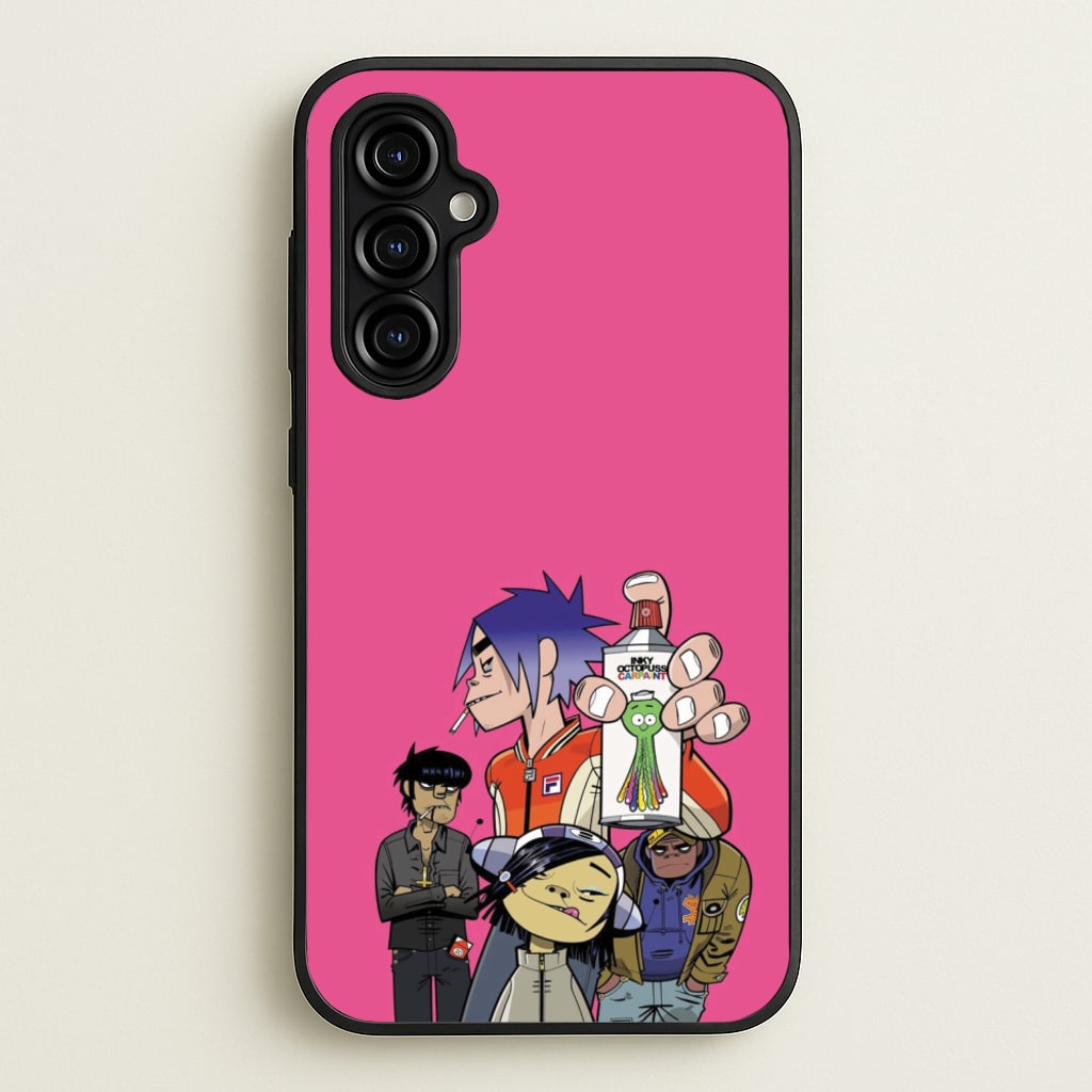 Spray - Gorillaz Phone Case for Galaxy A54